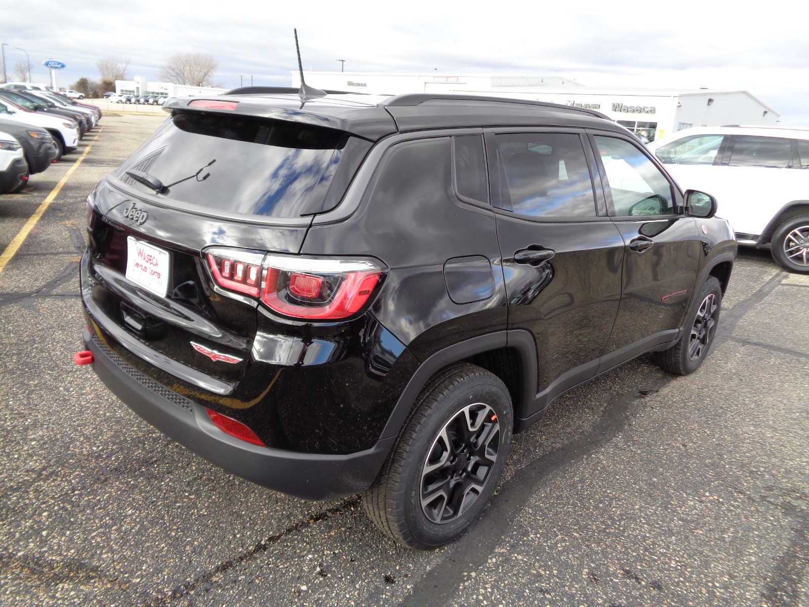 New 2020 Jeep Compass Trailhawk Sport Utility In Waseca 20316 Waseca Chrysler Center